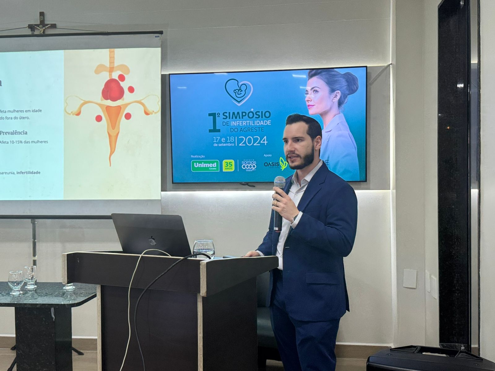 Dr. Rafael Alves foi palestrante no 1º Simpósio de Infertilidade do Agreste