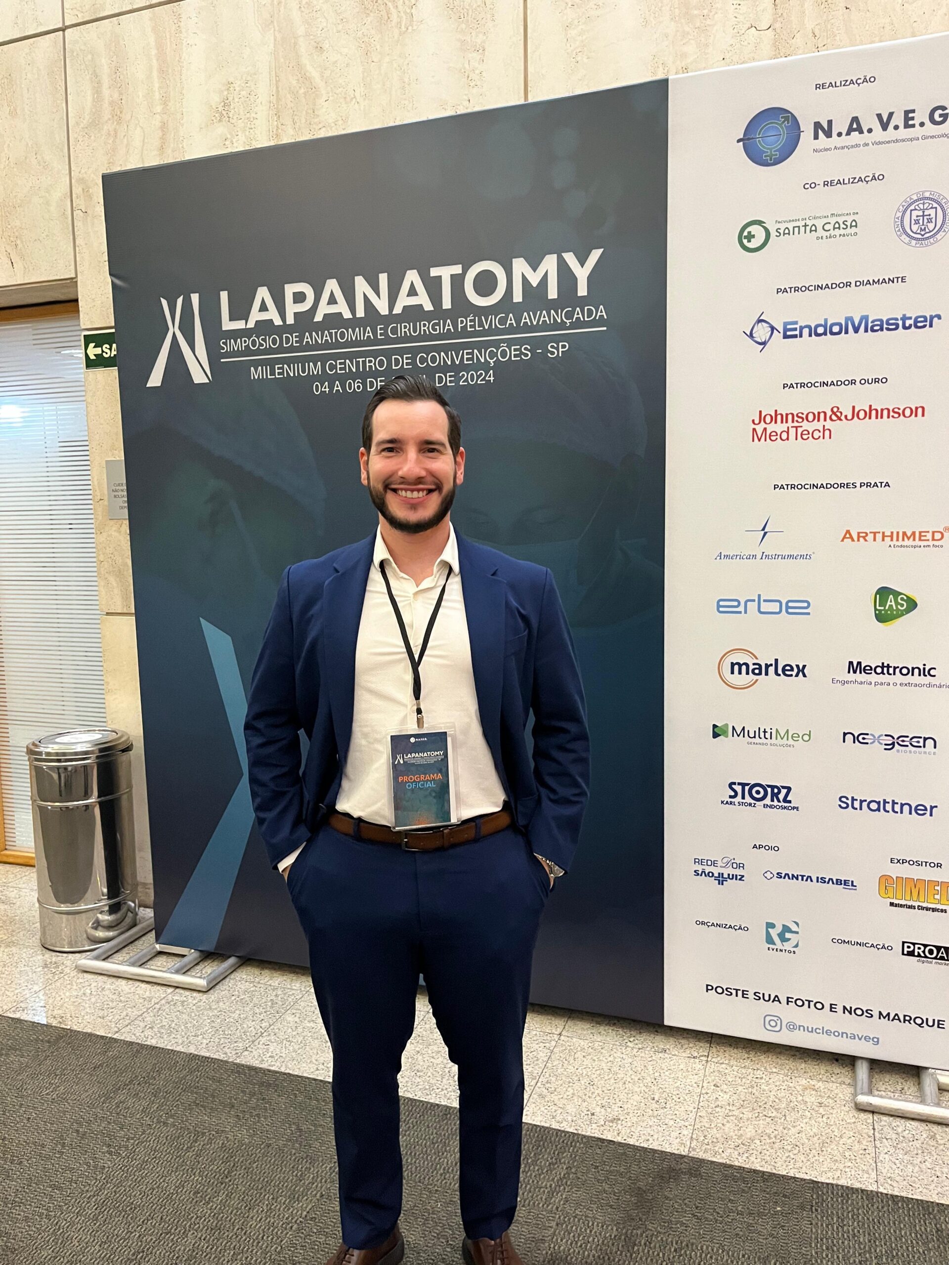 Dr. Rafael Alves participa do XI Lapanatomy – Simpósio de Anatomia e Cirurgia Pélvica Avançada