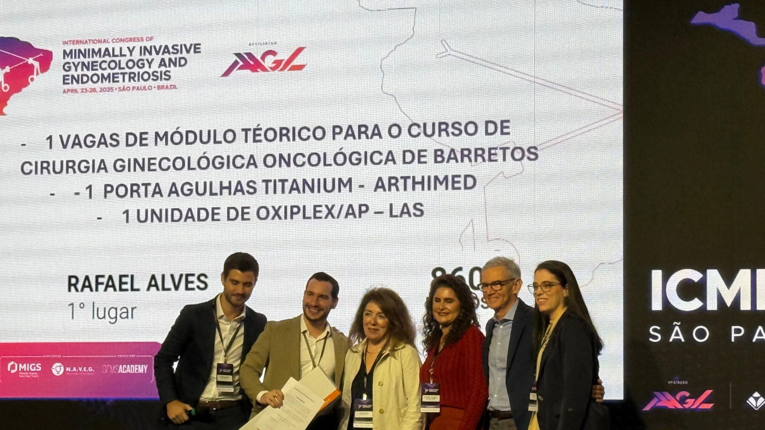 Dr. Rafael Alves participa do International Congress of Minimally Invasive Gynecology and Endometriosis (ICMIGE) 2025